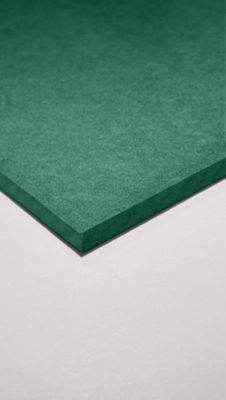 Panneau médium teinté dans la masse Forescolor vert 80 x 40,5 cm, ép.5 mm