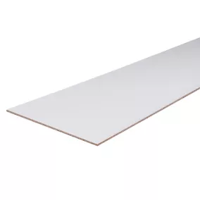 Panneau mélaminé sans bord Blanc - 250 x 125 cm, ép.12 mm (vendu au panneau)