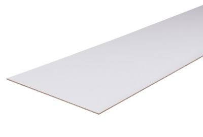 Panneau mélaminé sans bord Blanc - 250 x 125 cm, ép.8 mm (vendu au panneau)