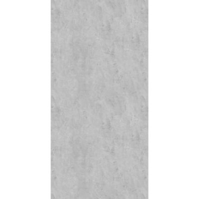 Panneau mural de salle de bain l.125 x H.255 cm, pierre gris clair, Schulte DécoDesign