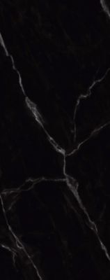 Panneau mural de salle de bains effet marbre de Carrare noir mat, l.100 x H.210 cm, Schulte DécoDesign Softtouch