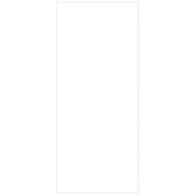 Panneau mural de salle de bains l.100 x H.210 cm, blanc brillant, Schulte Décodesign Brio vendu par 2