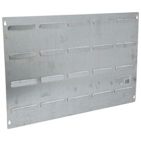 Panneau mural Patrol Plytawarmet en métal galvanisé pour casiers de rangement L.40 x H.40 cm