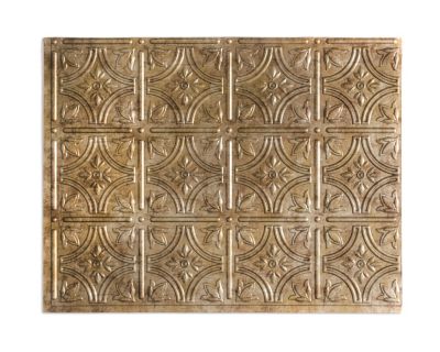 Panneau mural PVC 3D Empire bronze 47 x 61,7 cm