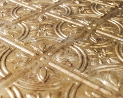 Panneau mural PVC 3D Empire bronze 47 x 61,7 cm