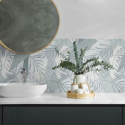 Panneau Mural PVC Wallfluent 100x50 cm Motif Géométrique En Losange 1 pièce