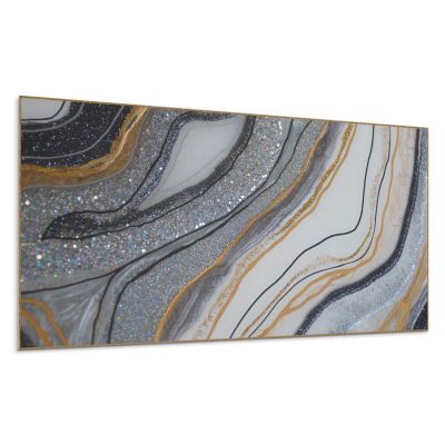 Panneau Mural PVC Wallfluent 100x50 cm Planches À Chevrons 1 pièce ...