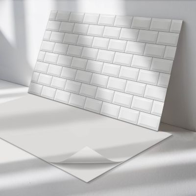 Panneau Mural PVC Wallfluent 120x60 cm Motif Végétal Avec Ornements 1 pièce