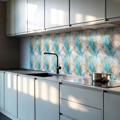 Panneau Mural PVC Wallfluent 120x60 cm Texture Du Béton Brut 1 pièce