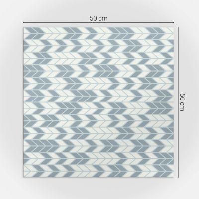Panneau Mural PVC Wallfluent 50x50 cm Motif À Flèche 4 pièces