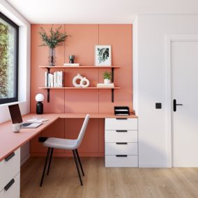 Panneau Ninna OSB-3 terracotta122 x 60 x 1,5 cm