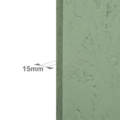 Panneau Ninna OSB-3 vert olive 122 x 60 x 1,5 cm