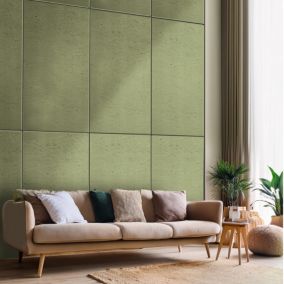 Panneau Ninna OSB-3 vert olive 122 x 60 x 1,5 cm