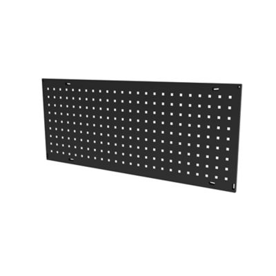 Panneau perforé d’accrochage à visser noir mat GoodHome Rand L. 94 cm