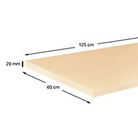 Panneau polystyrène extrudé bords droits multi-usage Soprema 125 x 60 cm ép. 20 mm R. 0,60 m²K/W (vendu au panneau)
