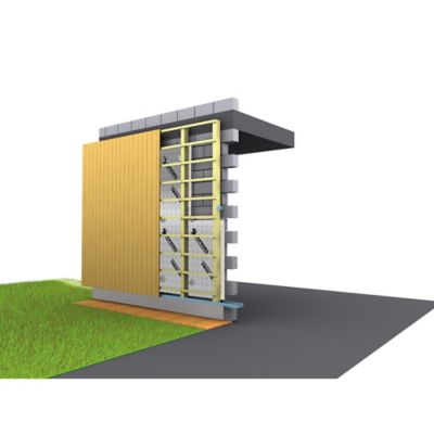 Panneau polyuréthane haute performance emboîtable multi-usage Soprema 120 x 60 cm ép. 25 mm R. 1 m²K/W (vendu au panneau)