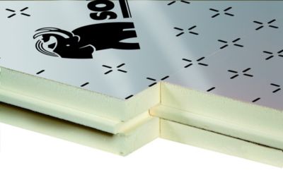 Panneau polyuréthane Soprema HP - 1,2 x 0,6 m ép.100 mm R.4,65m²K/W