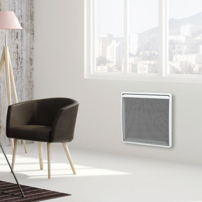 Panneau rayonnant Kiruna 500W horizontal blanc