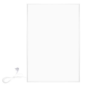 Panneau rayonnant électrique WarmlyYours, blanc, 450W 60x90 cm silencieux, monté au mur ou au plafond