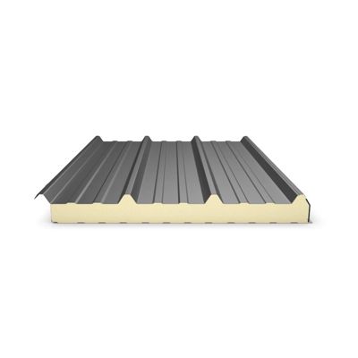 Panneau Sandwich isolé 40mm Ondatherm T RAL 7016 - ARCELOR 8.10 m