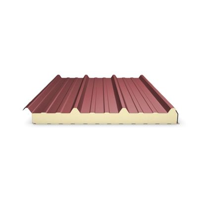 Panneau Sandwich Isolé 40Mm Ondatherm T Ral 8012 - Arcelor 7.10 M