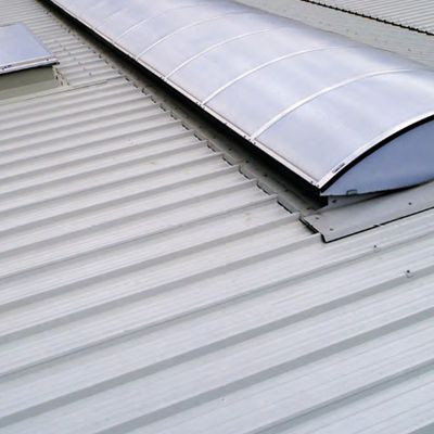 Panneau sandwich pour couverture isolée 2200x1000 mm AXEL PLUS Gris Anthracite RAL 7016