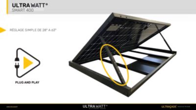 Panneau solaire PLUG & PLAY Ultrasmart 400W