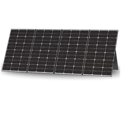 Panneau Solaire Portable KODAK 400W - Rendement 23% - Étanche IP65 - Léger et Pliable - Pieds Réglables - Connexions Multiples