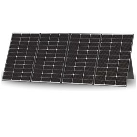 Panneau Solaire Portable KODAK 400W - Rendement 23% - Étanche IP65 - Léger et Pliable - Pieds Réglables - Connexions Multiples