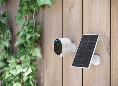 Panneau solaire pour caméra Arlo Ultra, Ultra2, Pro 3, Pro 4, Floodlight & Go2 blanc