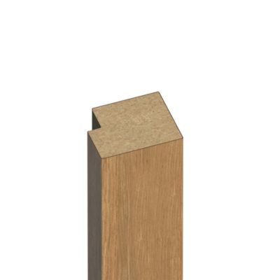Panneau tasseau décoratif en MDF noir 60 x 280 cm