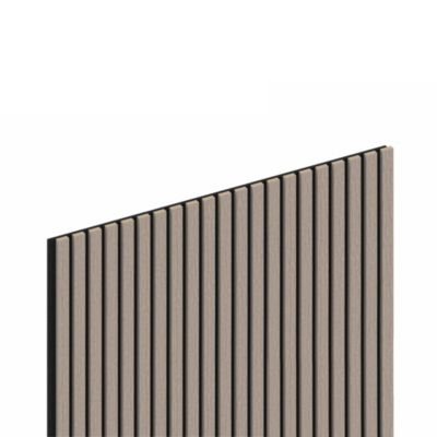 Panneau tasseau MDF coloris chêne naturel 280 x 90 cm