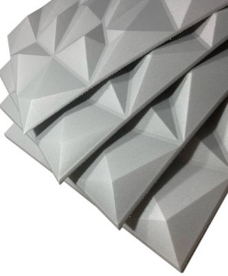 Panneaux de plafond et panneaux muraux Decoratif 3D Brylant Gris 12m² / 48pièces