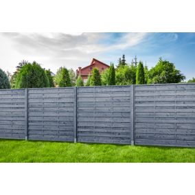Panneaux droit H.180cm x L.180cm ép.25mm anthracite