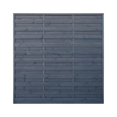 Panneaux droit H.180cm x L.180cm ép.25mm anthracite