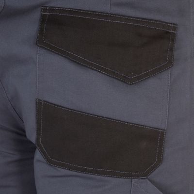 Pantalon à poches multiples Harrier gris Site taille 38