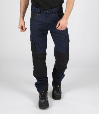 Pantalon Stretch Noir Taille 48 - Coupe Droit - Occasion Très Bon État - Marque Générique Femme