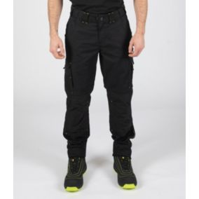 PANTALON CANVAS ADAM NOIR T44 NINE WORTHS