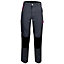Pantalon de bricolage femme Fashion Sécurité Pep's gris/violette Taille 40/42 (M)