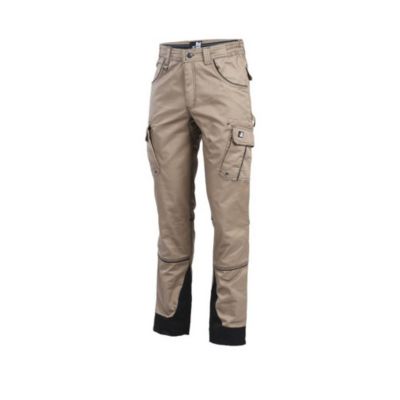 Pantalon de Travail Antras - Taille 44 - Beige - Résistant et Confortable - D-Work