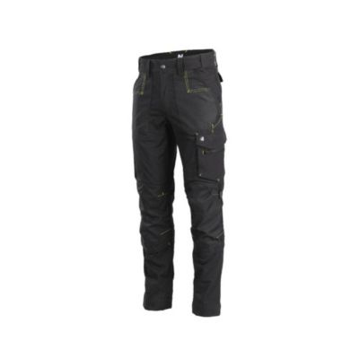 Pantalon de Travail Bill - Taille 52 - Noir - Résistant et Confortable - D-Work
