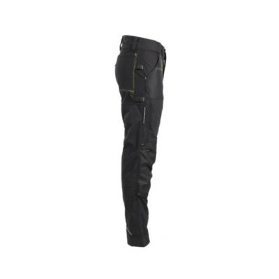 Pantalon de Travail Bill - Taille 52 - Noir - Résistant et Confortable - D-Work
