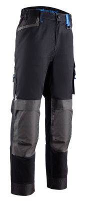 Pantalon de travail Coverguard Telica II noir/bleu taille L