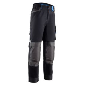 Pantalon de travail Coverguard Telica II noir/bleu taille L