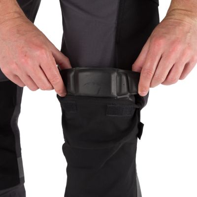 Pantalon de travail Erbauer gris taille 40 – multi-poches, genoux renforcés, tissu résistant