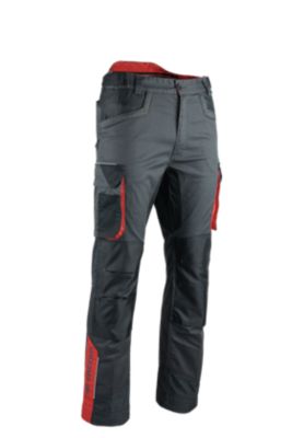 Pantalon de travail Facom avec poches et genouillères gris et noir taille 42