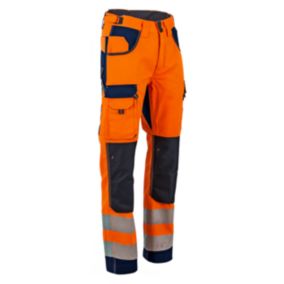 Pantalon de travail homme hv Lma lebeurre orange taille 44