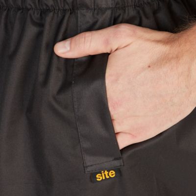 Pantalon de travail imperméable Shoal noir Site taille M