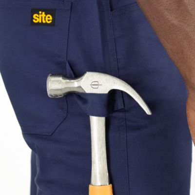 Pantalon de travail multipoche Site Sember navy taille 44