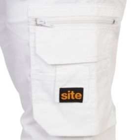 Pantalon de travail Site blanc Taille 38